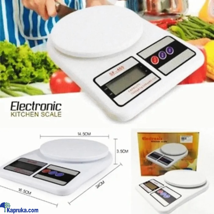 Portable Electronic Digital Weighing Scale 0-10kg For Kitchen Of