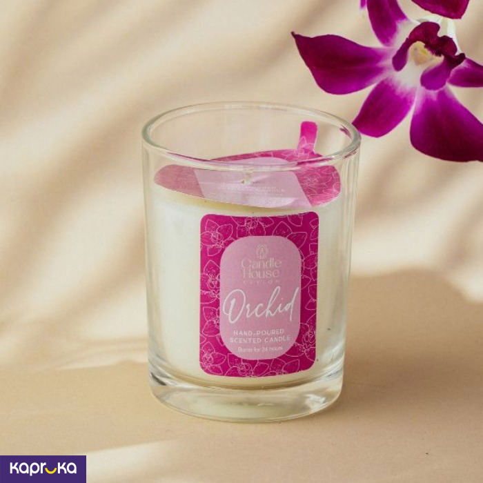 Orchid Scented Maxi Candle