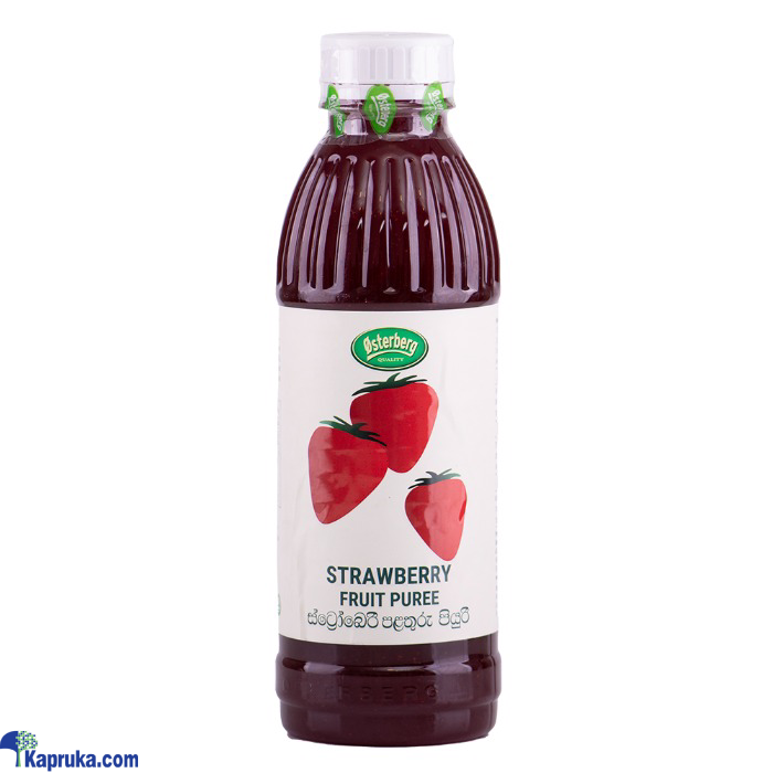 Strawberry Fruit Puree Bottle 1l