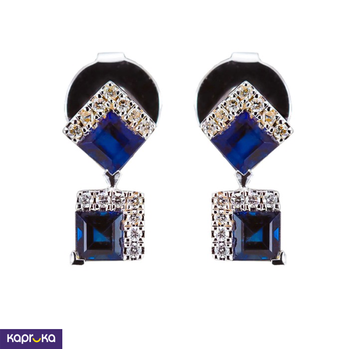 Noir Diamond Earrings - Alankara Jewellery Pvt Ltd - Women`s Jew